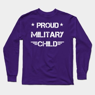 Purple Up For Military Kids - Month of the Military Child 2023 Long Sleeve T-Shirt